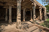 Mamallapuram - Tamil Nadu. Krishna Mandapam. 